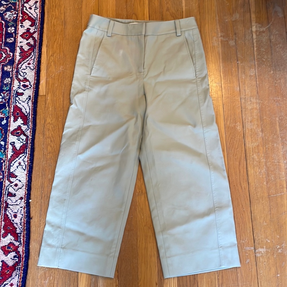 Tibi cropped khakis